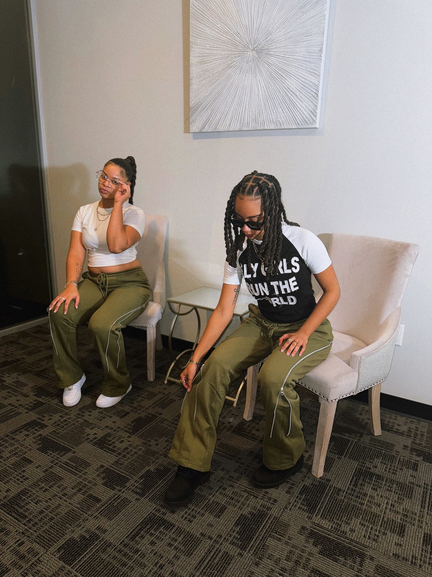 Zipper Flared Sweatpants 2.0