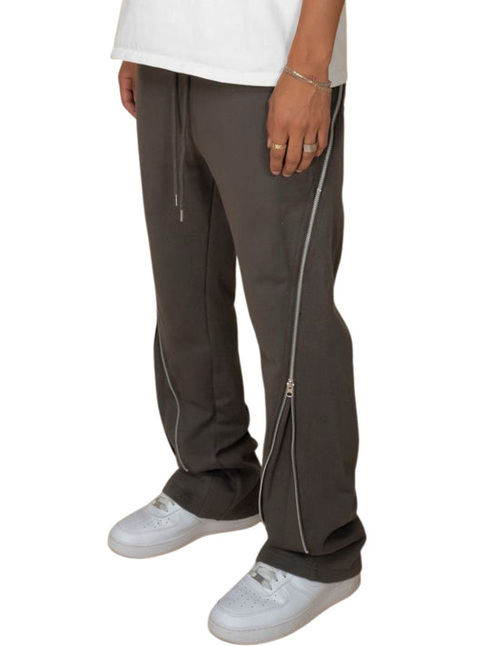 Zipper Flared Sweatpants 2.0