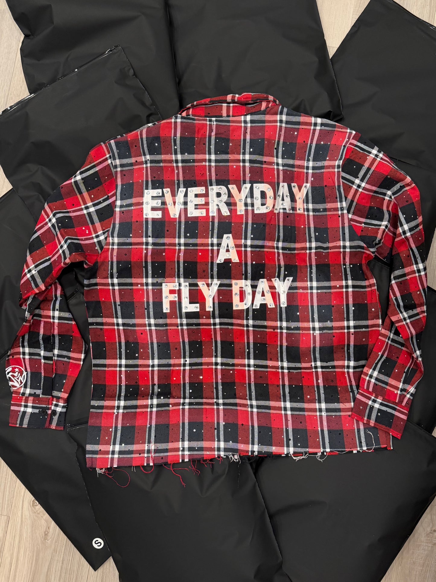 “Everyday A Fly Day” Flannel